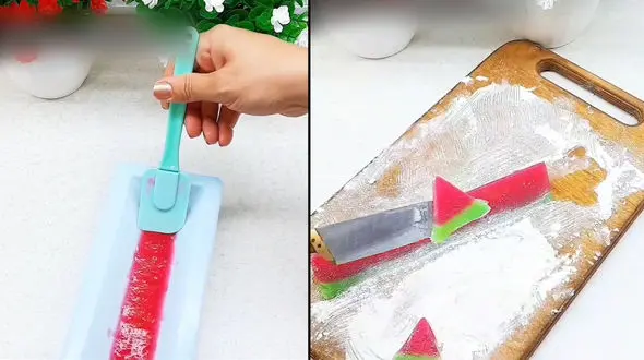 طرز تهیه باسلوق ژله ای برای شب یلدا + فیلم