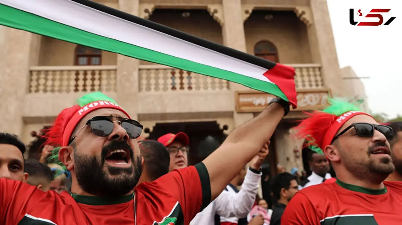 ببینید / برخورد وحشیانه پلیس و دستگیری حامیان فلسطین