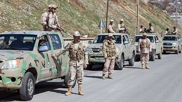 عکس و اسامی ۴ شهید مرزبان و بسیجی در درگیری صبح امروز با اشرار