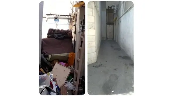 صاحبخانه مستاجرش را از خانه بیرون انداخت ، شهرداری تهران به کمک شتافت + عکس