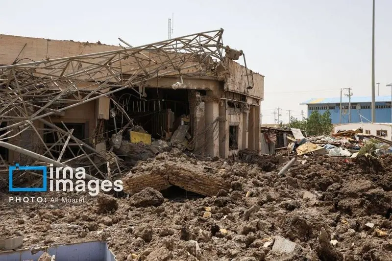 حمله هوایی به پایانه مرزی شلمچه