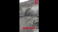 دلهره در تونل  آزادراه تهران_شمال/  8 مرد زیرخروارها خاک مدفون شدند!