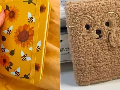 دفترچه‌ های شیک و متفاوت؛ 15 عکس الهام‌ بخش از دفتر یادداشت فانتزی