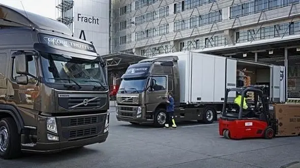 نخستین سری کامیون های ولوو تحویل داده شد 