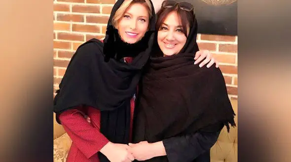 فریبا نادری عکس خودش را سانسور کرد +تصویر سانسور شده