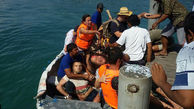 انفجار کشتی گردشگران در اندونزی + فیلم وعکس