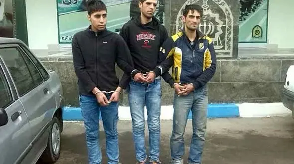 بازداشت دزدان آتشگاه در تعقیب و گریز پلیسی + عکس