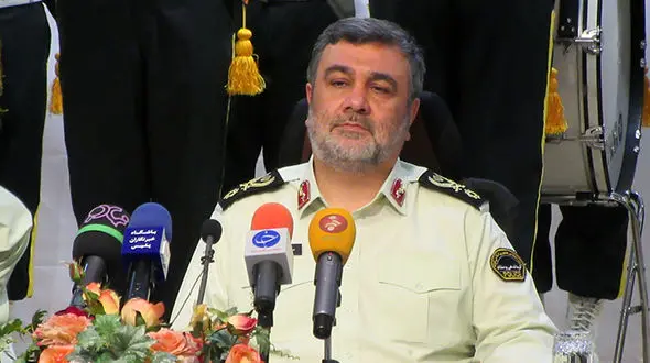 واکنش فرمانده نیروی انتظامی به انتشار فیلم دستگیری یک زن بد حجاب درکنارهمسرش / درمراسم گرامیداشت روز خبرنگار عنوان شد+عکس و فیلم