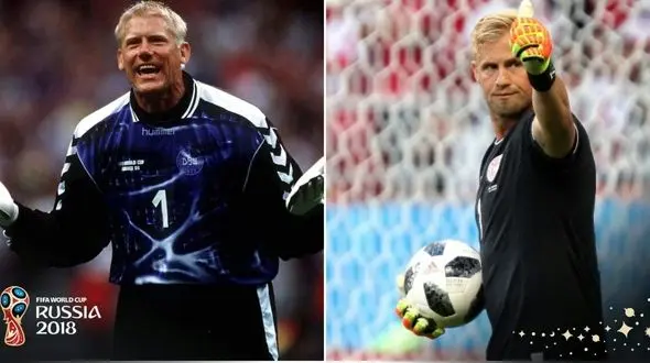 رکورد دروازه بان دانمارک توسط پسرش شکسته شد