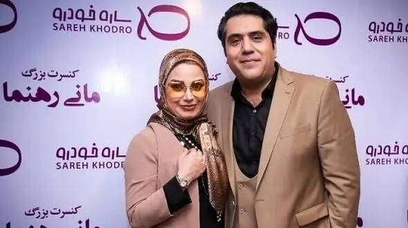عکس | سلفی خندان صبا راد و همسرش در کنار فرامرز قریبیان