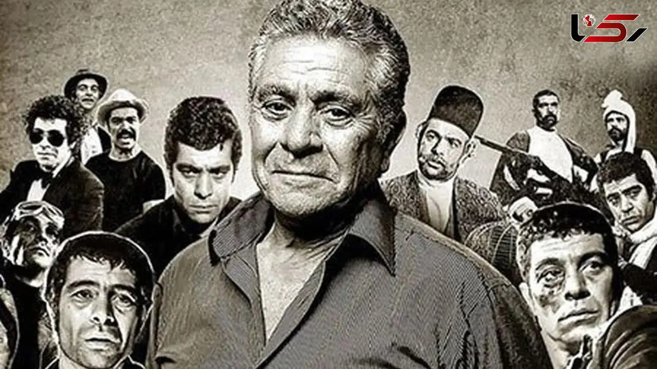«‏بهروز وثوقی و آرمان» در نمایی از فیلم «سازش» در سال 1353
