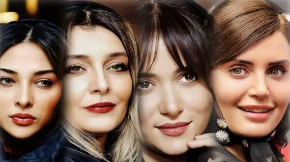  قابی جذاب از پریناز ایزدیار، الناز شاکردوست و ساره بیات در کنار آناهیتا درگاهی 