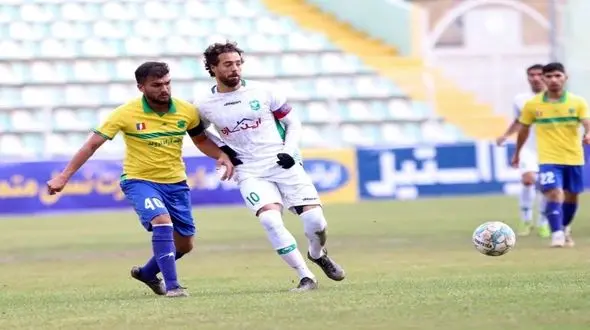 گل اول خیبر خرم‌آباد به ماشین سازی تبریز  توسط سالاری