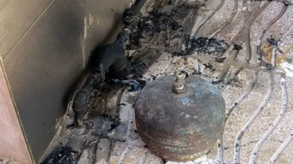 انفجار پیک نیکی کودک ساوه ای راهی بیمارستان کرد