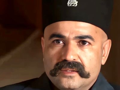 عکس / اولین رونمایی از  زن واقعی و زیبای سعید چنگیزیان بازیگر نقش آصف میرزا در سریال گیلدخت