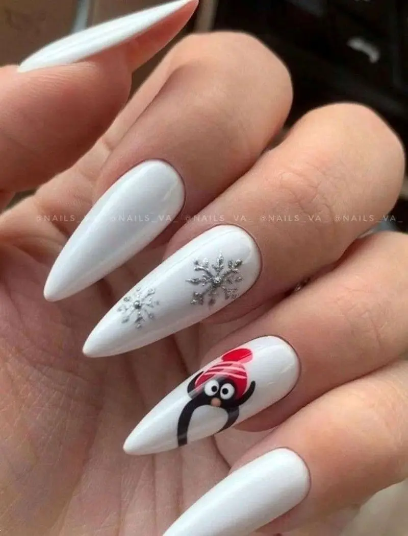 ناخن زمستانی | 30 طرح ناخن زمستانی ساده و شیک مناسب عروسی و تولد و حتی روزمره در تنوع بالا