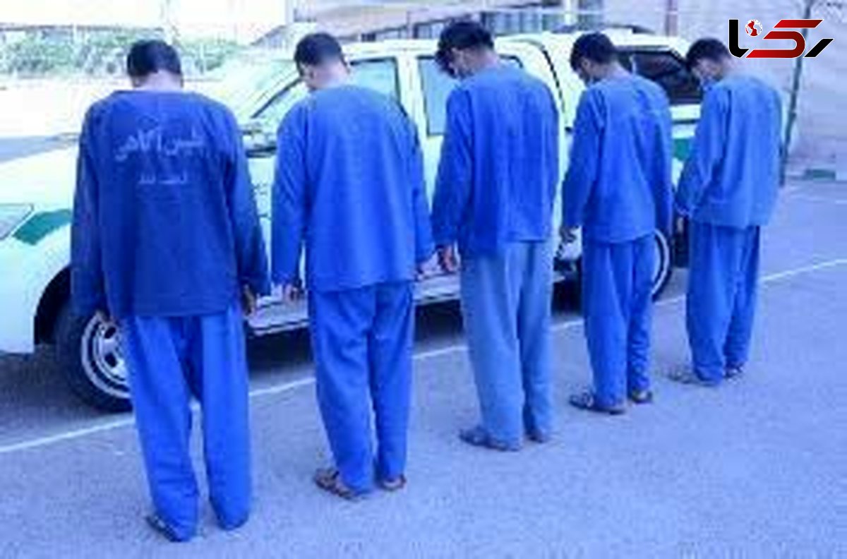 پایان سرقت های سریالی در کرج با دستگیری 5 سارق حرفه ای