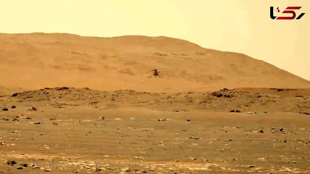 ثبت صدای پرواز هلیکوپتر مریخی + فیلم 