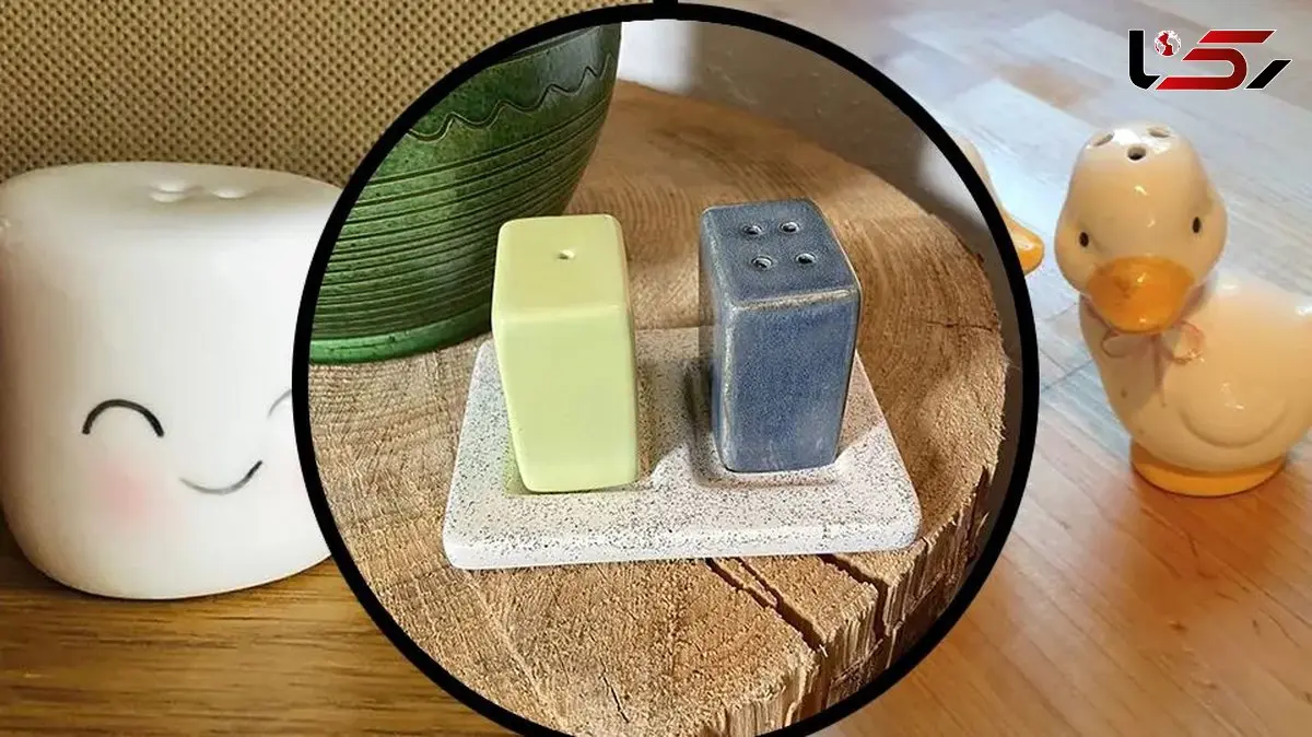 مدل‌ های جذاب نمکدون فانتزی سرامیکی | تغییر فضای آشپزخانه شما