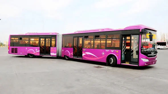 اتوبوس های دوکابین قبل از نوروز به تهران می رسند