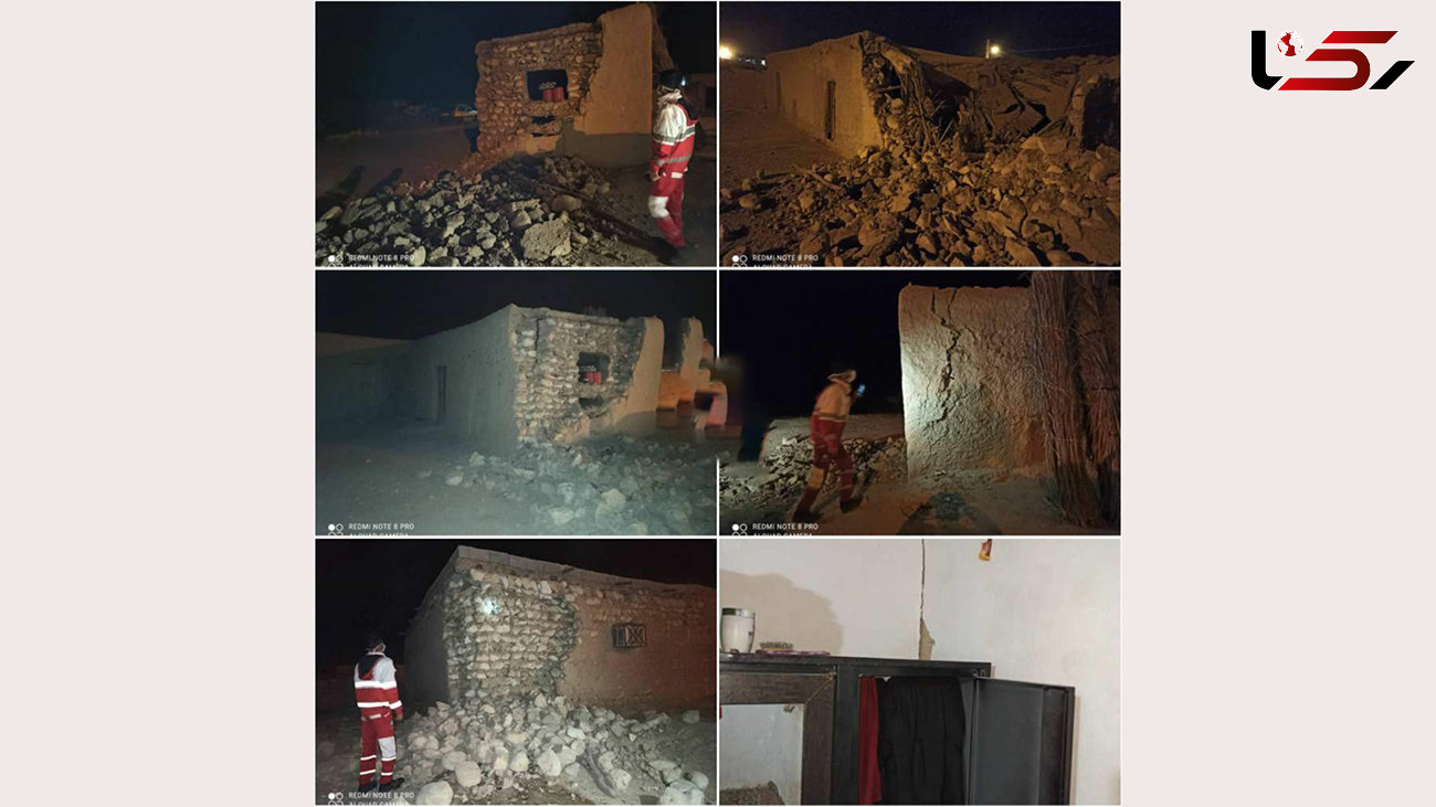 اولین عکس از زلزله هرمزگان / خسارت به 80 خانه روستایی