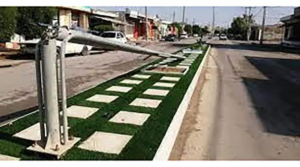 طوفان تیرهای چراغ برق شبانکاره بوشهر را شکست