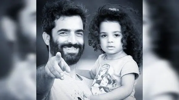 عاشقانه منوچهر هادی و دخترش +عکس 