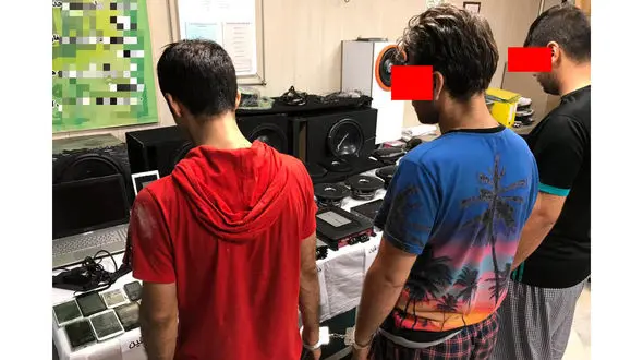 این 3 جوان پلید در پارک طالقانی و آب و آتش جولان می دادند + عکس