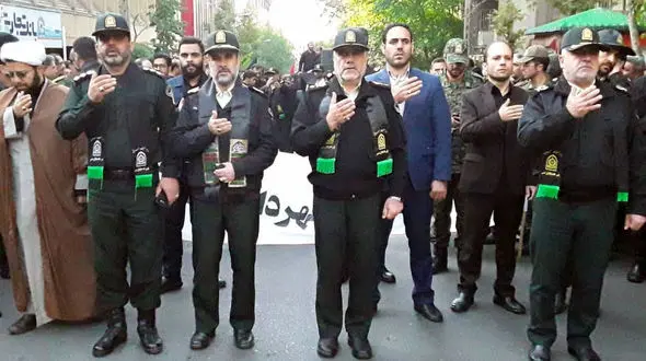 حضور ۲۰ هزار نفری نیروهای مسلح در مراسم عزاداری ۲۸ صفر