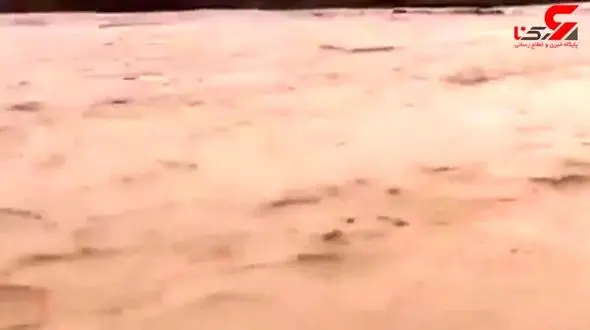 آرامگاه کوروش در محاصره سیل وحشتناک + فیلم 