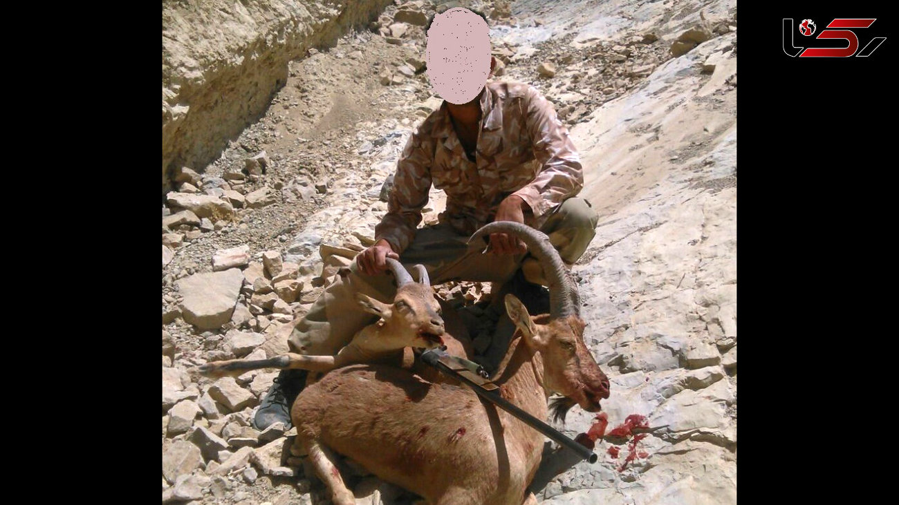 عکس یادگاری شکارچی بی رحم را در سمنان به دام انداخت + عکس 