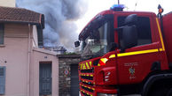 آتش سوزی در ورسای فرانسه!+ عکس