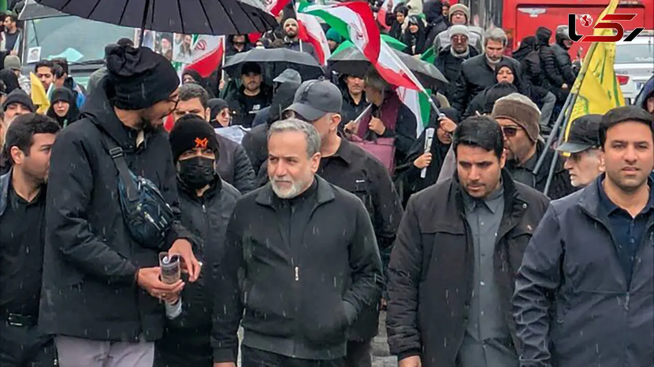 عباس عراقچی در راهپیمایی روز قدس: دشمنان خود را مجبور خواهیم کرد که به قدرت مردم ایران اعتراف کنند