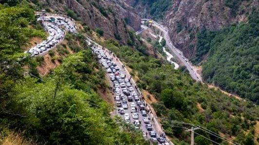 اعلام وضعیت اضطراری/ جاده کندوان یکطرفه شد