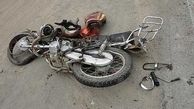 مرگ تلخ بامدادی موتورسوار در جاده قزوین