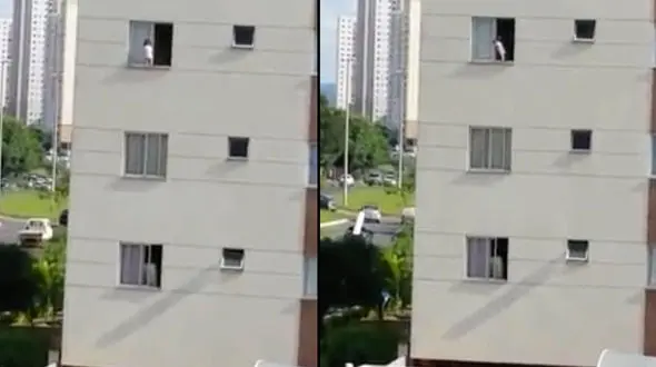 کودک خردسال کاربران اینترنت را شوکه کرد + فیلم