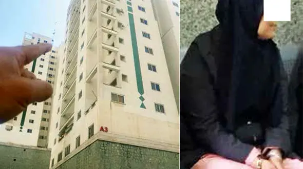 لحظه‌های هولناک در برج «آ 3» سعادت آباد / این زن شاهد مرگ همسرش بود + عکس