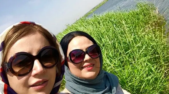 عکس باطراوت خانم بازیگر در عشق آباد 