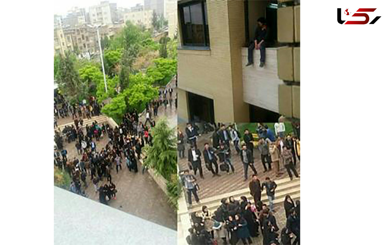 اقدام به مرگ خودخواسته دانشجوی پسر در مشهد + عکس