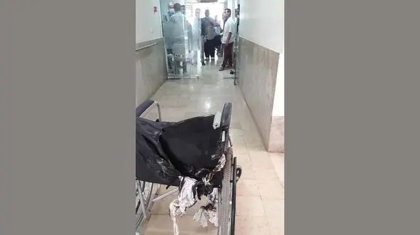 آتش سوزی در خانه سالمندان گرمسار / علت حادثه در دست بررسی است !