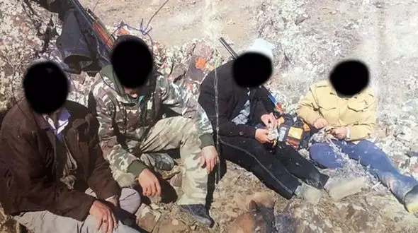 شناسایی 4 شکارچی متخلف بعد از 18 ماه با یک تلفن+عکس