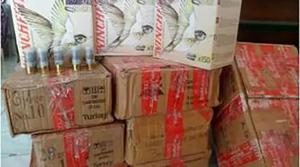 توقیف 1800 فشنگ شکاری قاچاق در هنگ مرزی سلماس