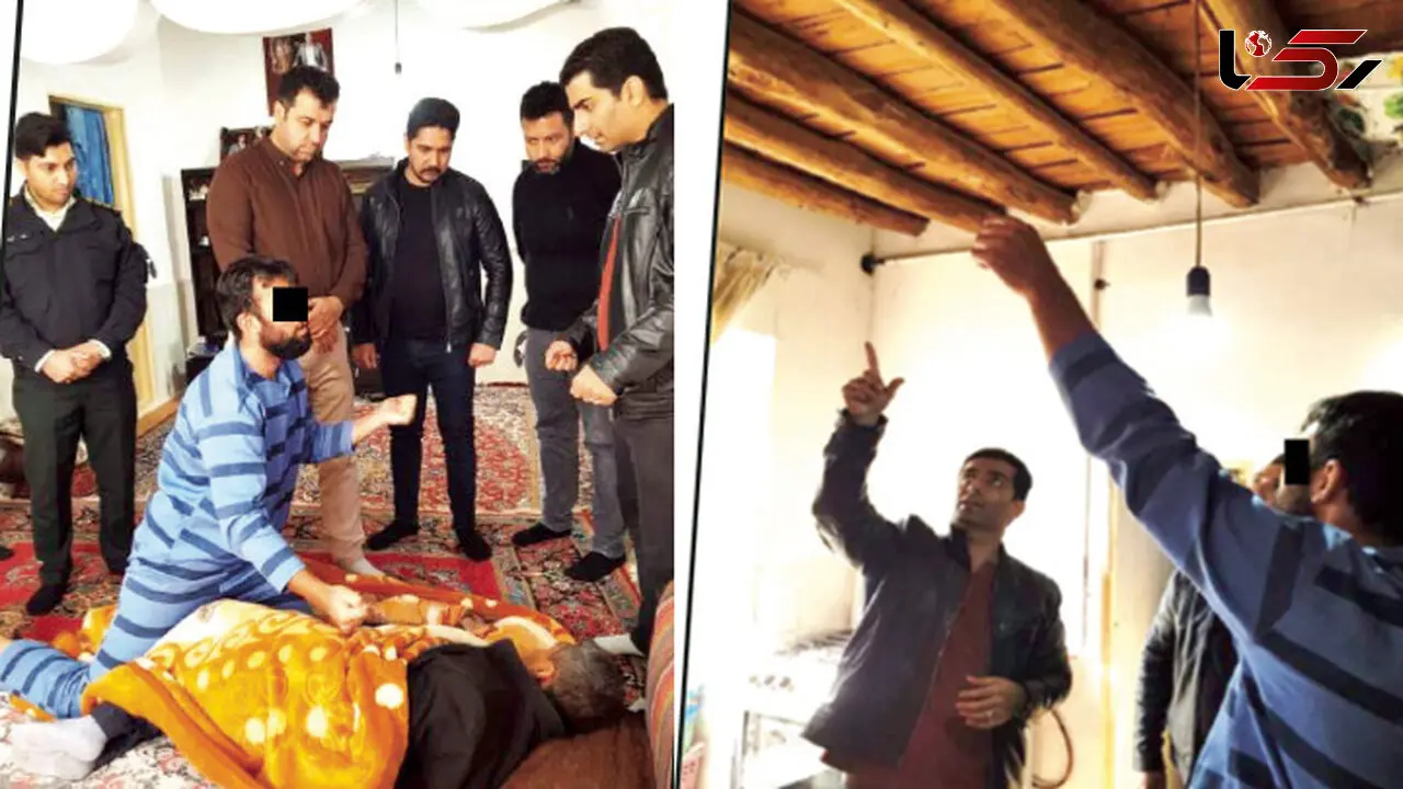 اعتراف به قتل وحشتناک پدر که می خواست ازدواج کند! + 2 برادر پدرشان را به دار آویختند