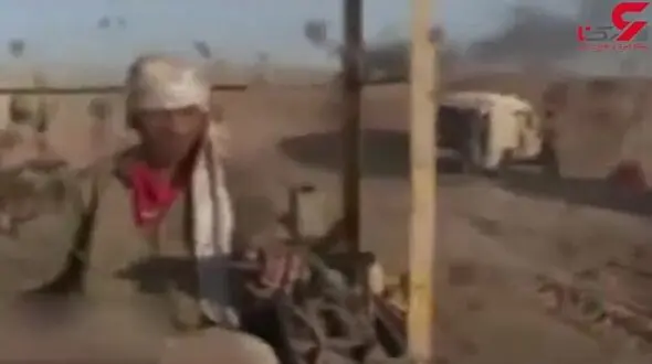 لحظه دردناک اصابت گلوله به سر رزمنده‌ دفاع مقدس + فیلم دیده نشده
