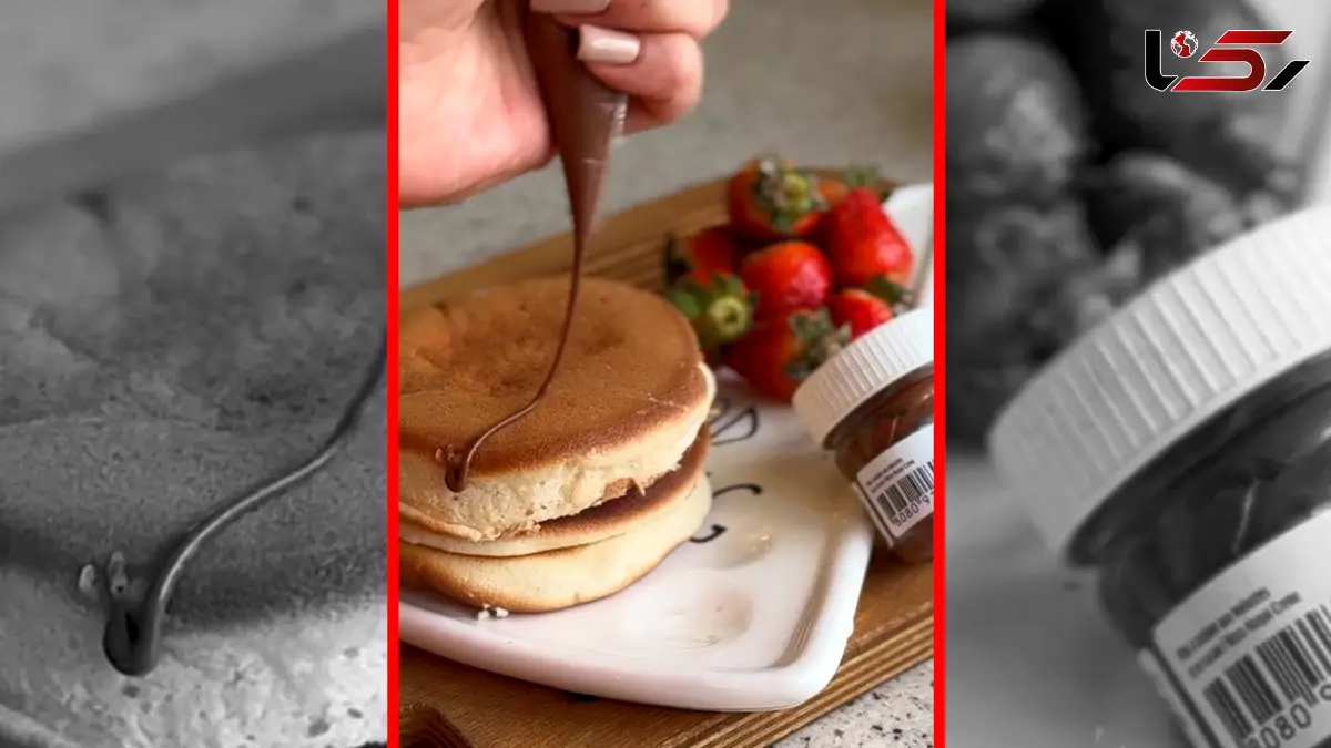 فیلم طرز تهیه پنکیک تپلی نرم و خوشمزه