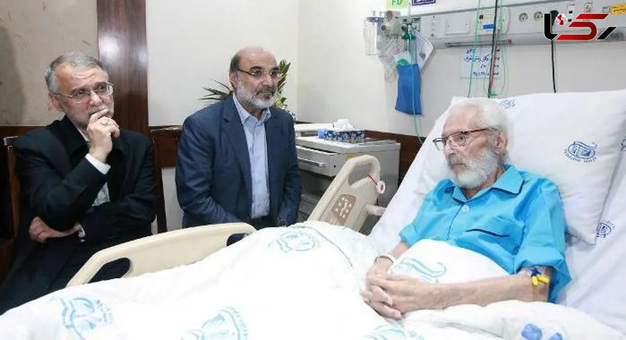 عیادت معاون رسانه ملی از بازیگر معروف 
