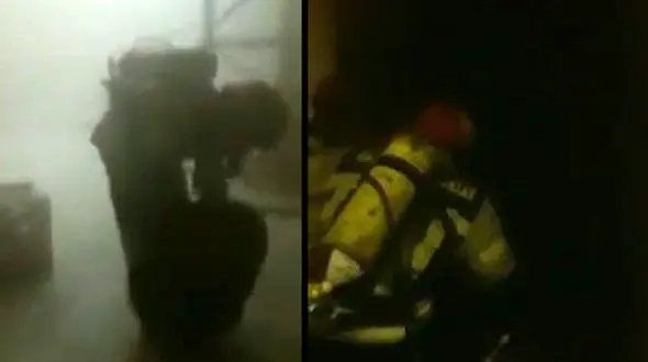  مجتمع تفریحی آبی سمنان در آتش سوخت + فیلم