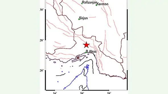 زلزله صبح امروز هرمزگان را لرزاند