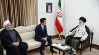 توکیو: دیدار آبه و رهبر معظم ایران در فضایی گرم برگزار شد