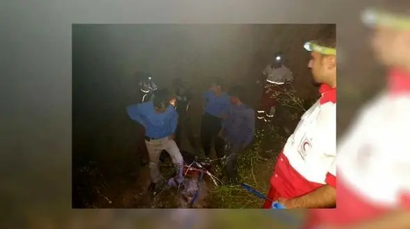  مرگ تلخ جوان بروجنی براثر سقوط به دره + عکس